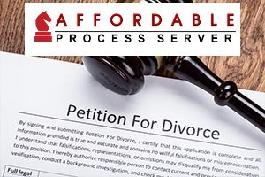 Divorce Document Process Server | Affordable Process Server