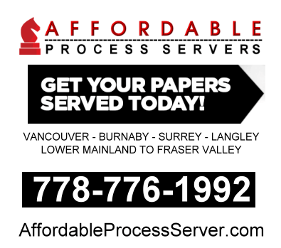 Affordable Process Server - West Coast Process Server